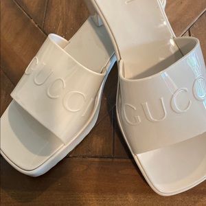 Gucci slide sandal jelly women 8